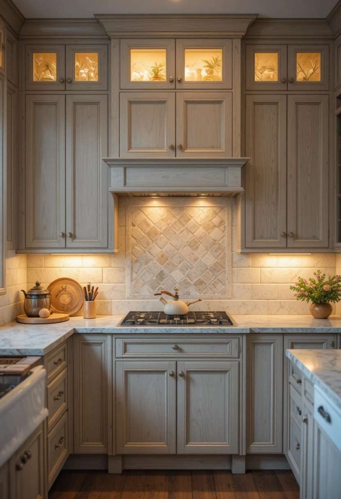 Add Soft Under-Cabinet Lighting