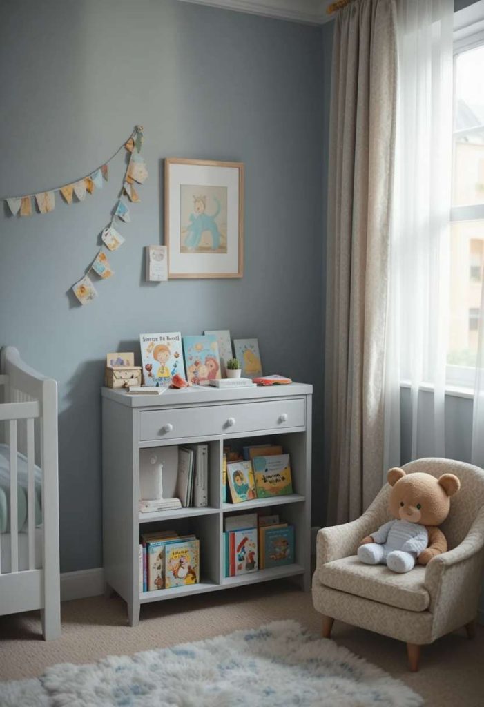 Add a Bookshelf for Storytime