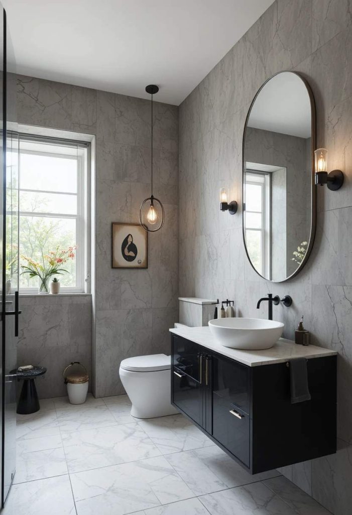 Choose Sleek Black Fixtures