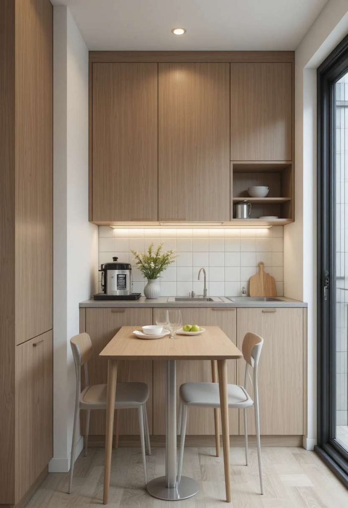 Use a Fold-Down Table