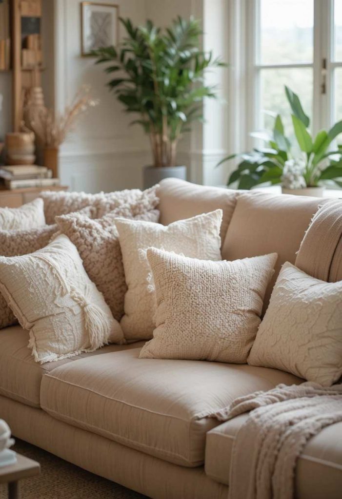 Add Cushions Generously