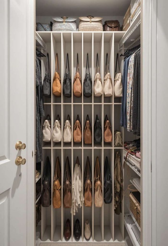 Use Vertical Dividers for Bags