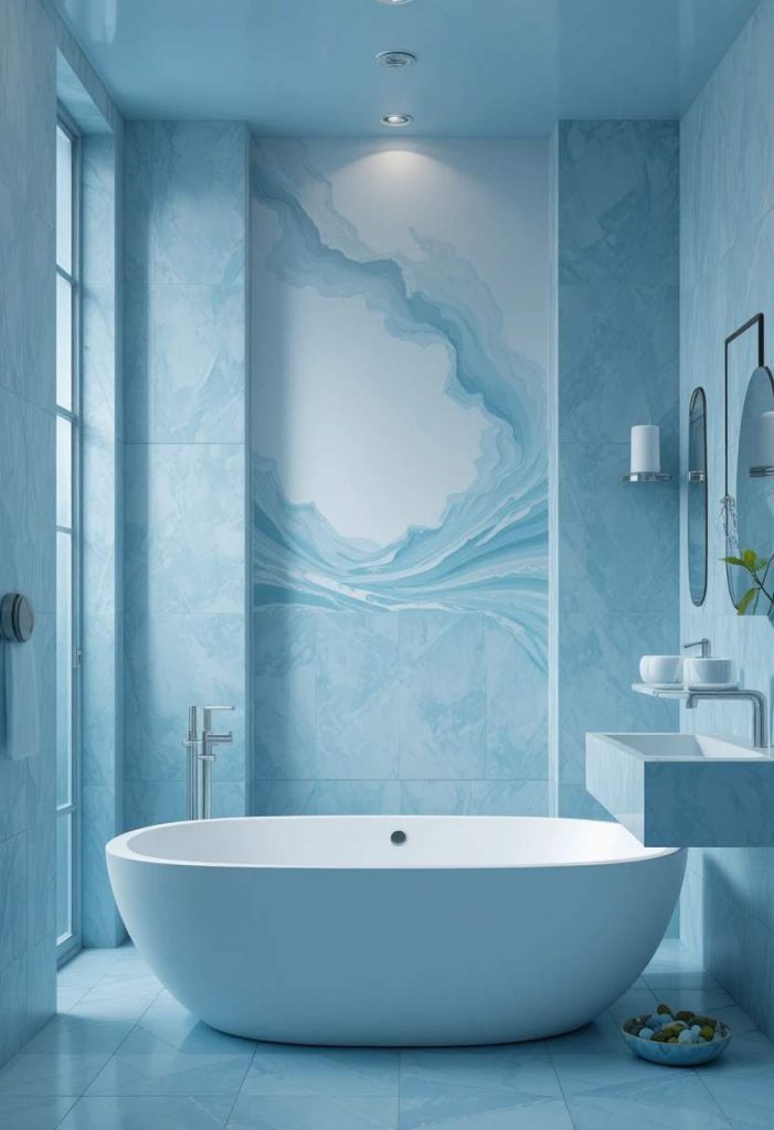 Mix Shades of Blue