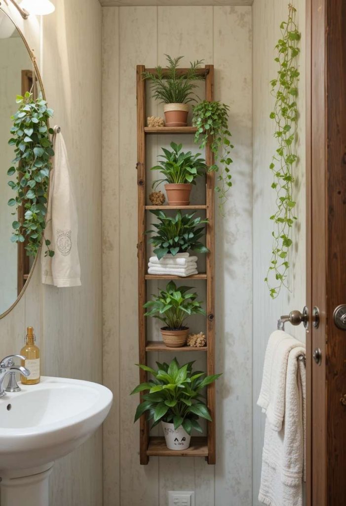 Add a Small Plant Shelf
