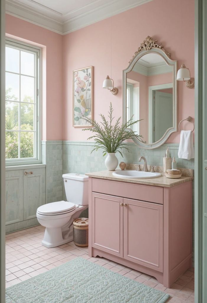 Pair Pink With Sage Green