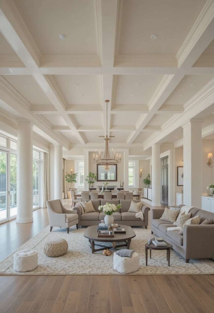 Choose a Unifying Ceiling Treatment