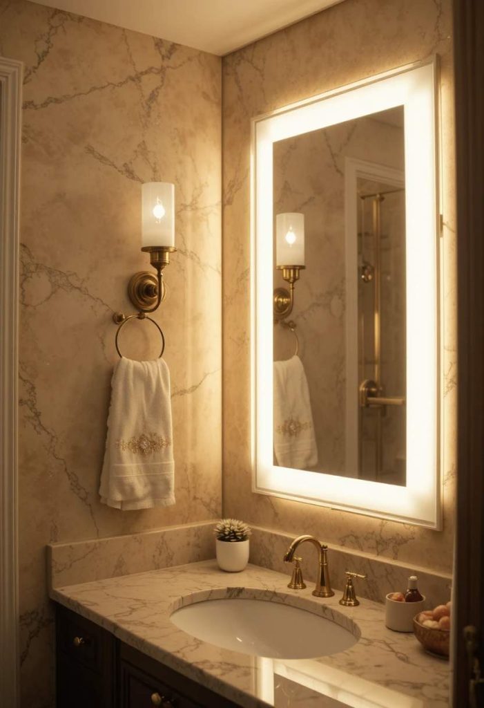 Add Vanity Lighting