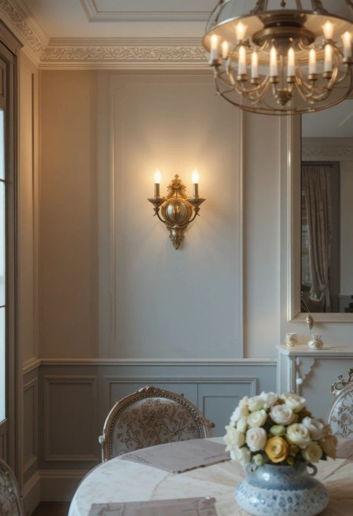 Add Sconces as Wall Decor