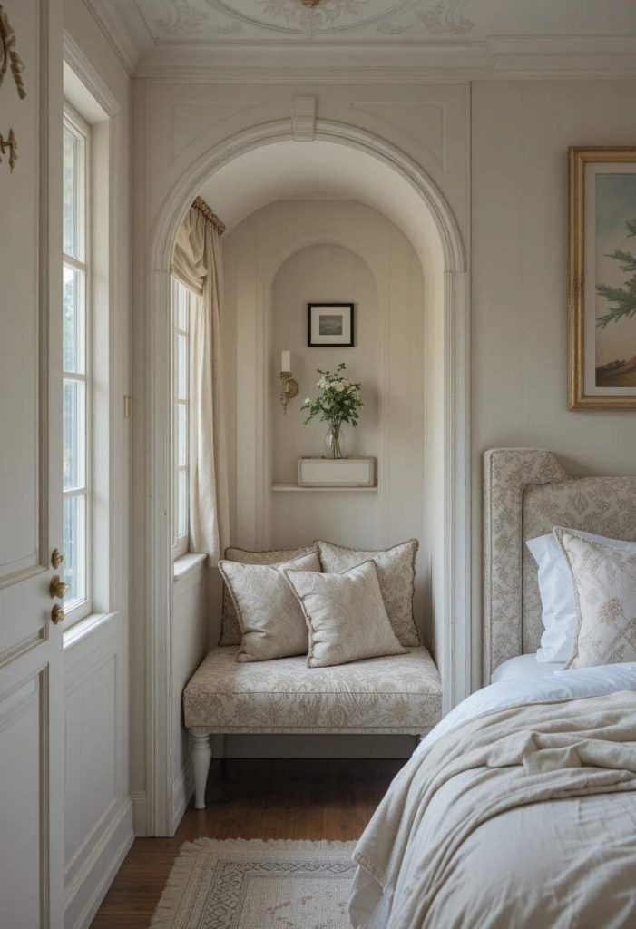 Add a Bench in an Alcove
