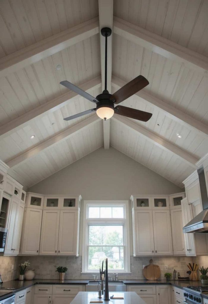 Add a Ceiling Fan for Comfort