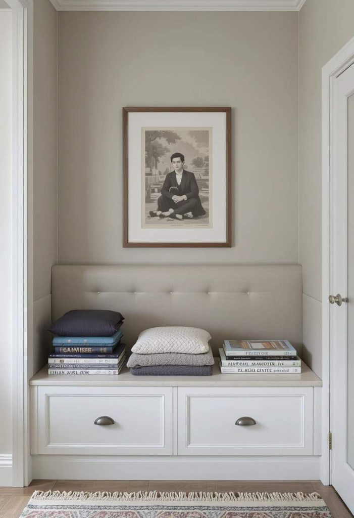 Choose a Bench With Shelf Storage