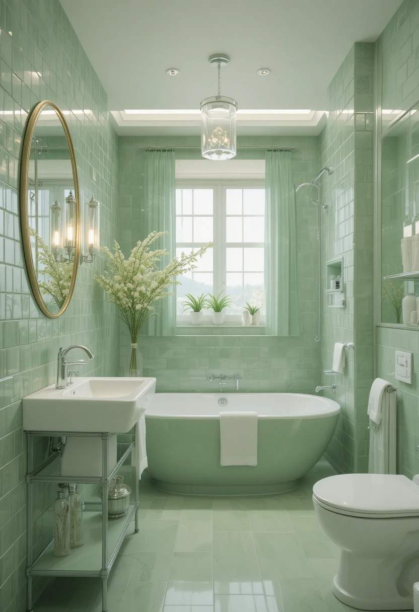 Sage Green Bathroom Ideas