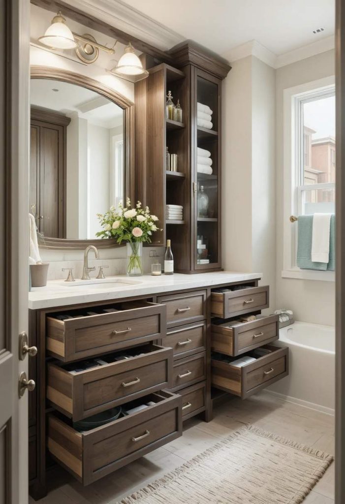 Add Drawers for Easy Storage