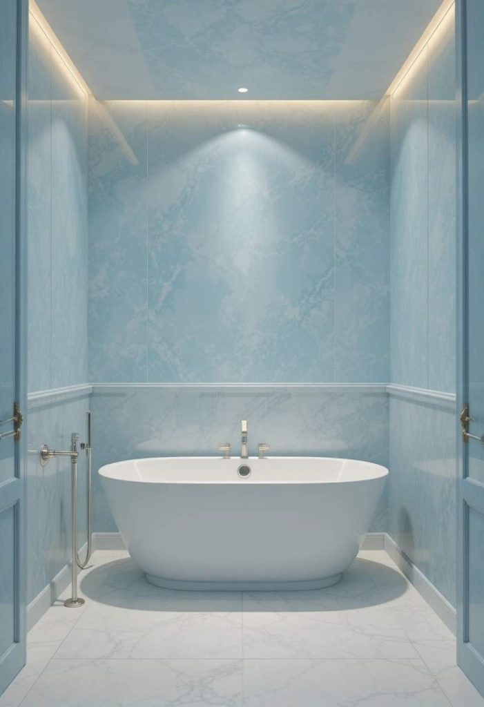 Start With Soft Sky Blue Walls