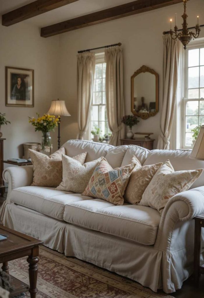 Start With a Soft, Comfy Sofa