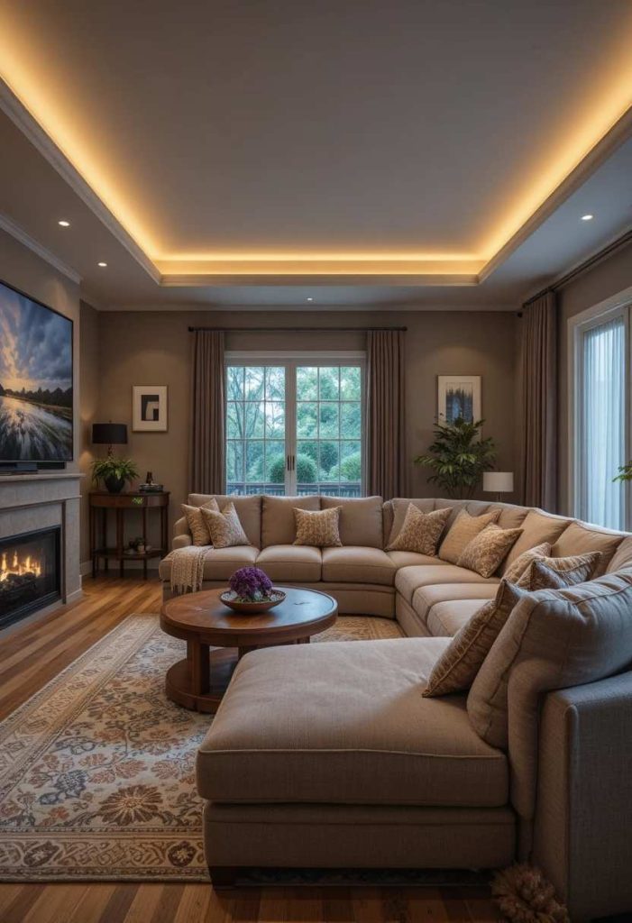Start With a Deep, Comfy Sofa