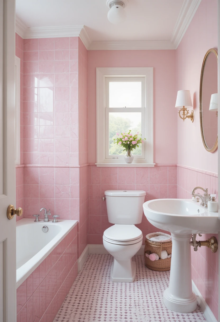 Pair Pink With White