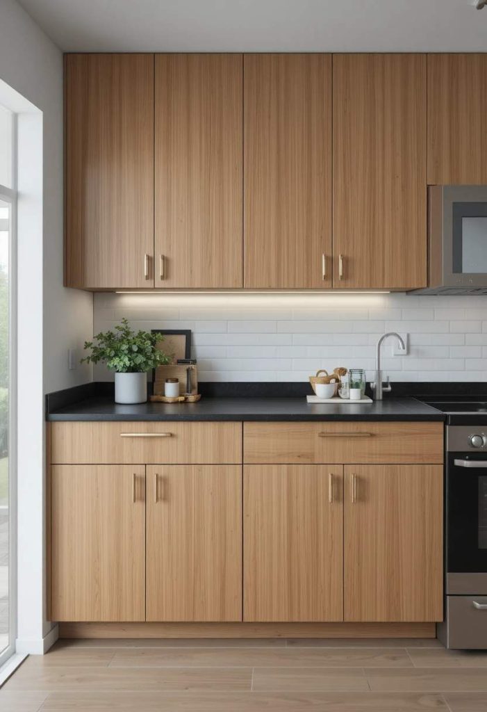 Choose Simple, Flat Cabinet Doors