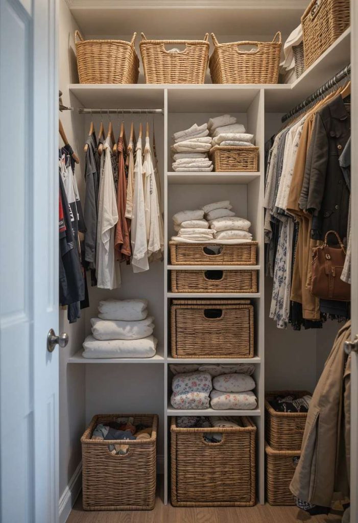 Add Baskets and Bins