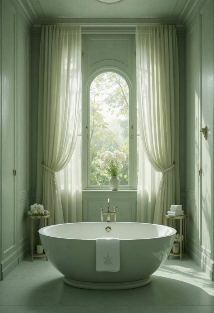 Add Soft Sheer Curtains