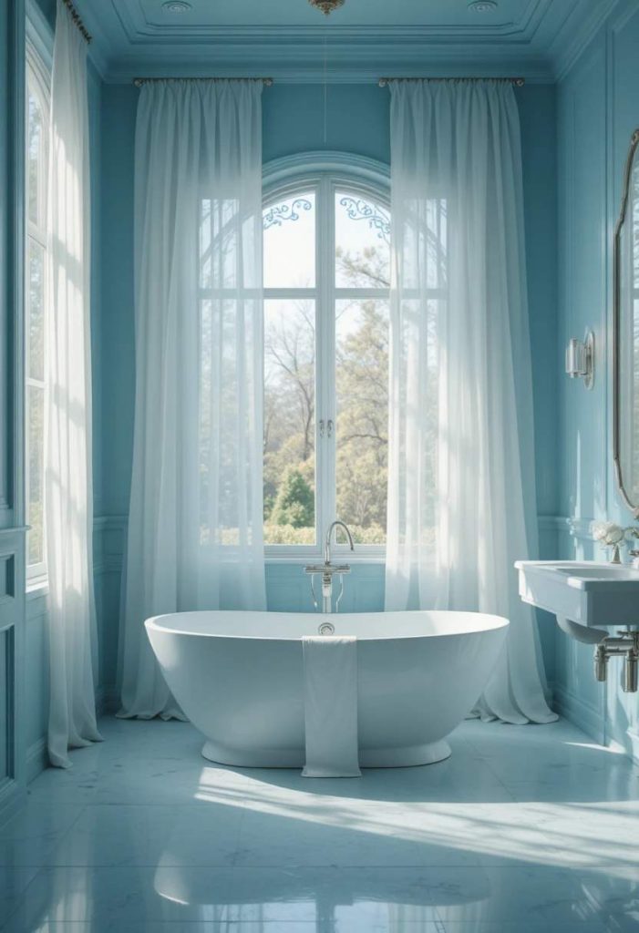 Add Soft Sheer Curtains