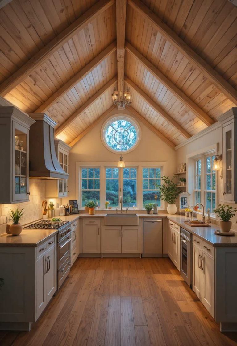 Vaulted Ceiling Kitchen Ideas