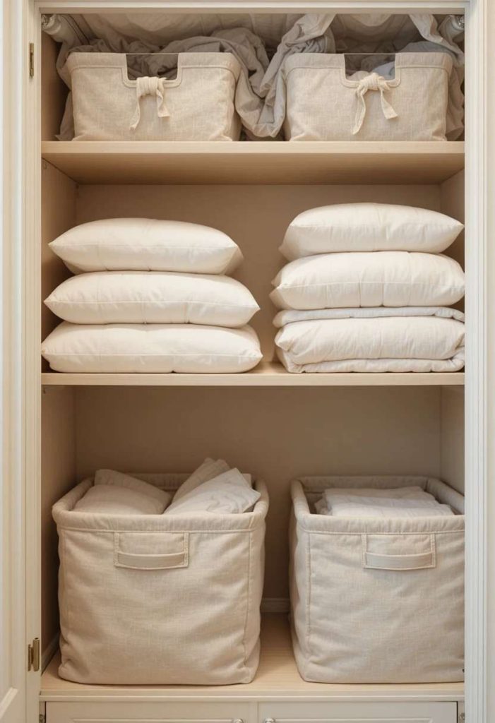Use Fabric Bins for Softness