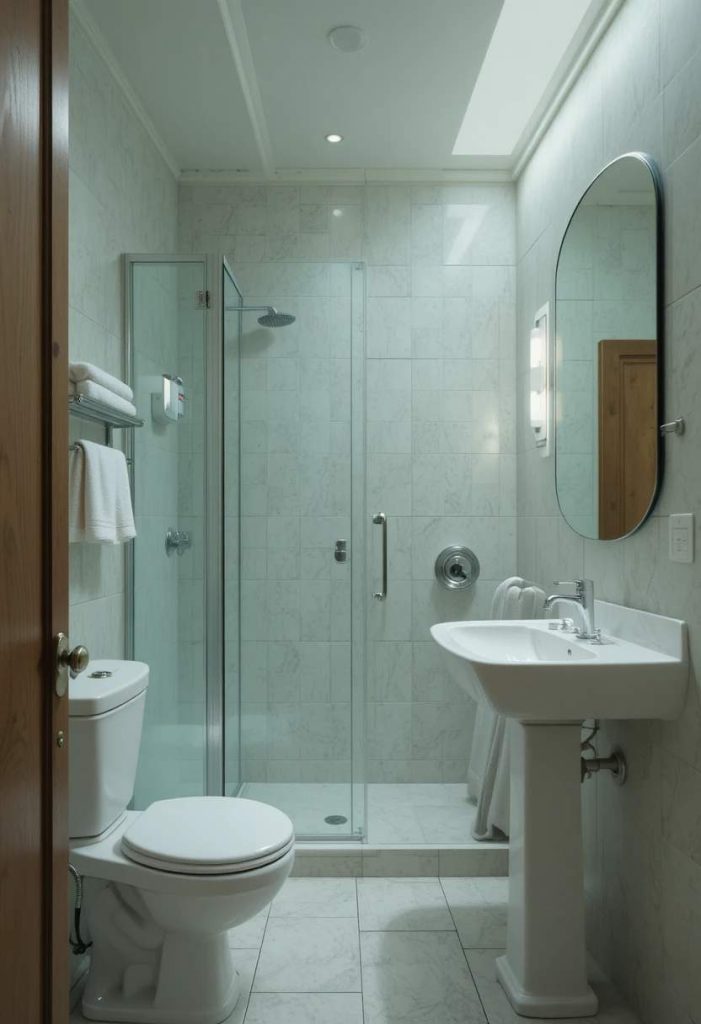 Brighten a Small Bathroom