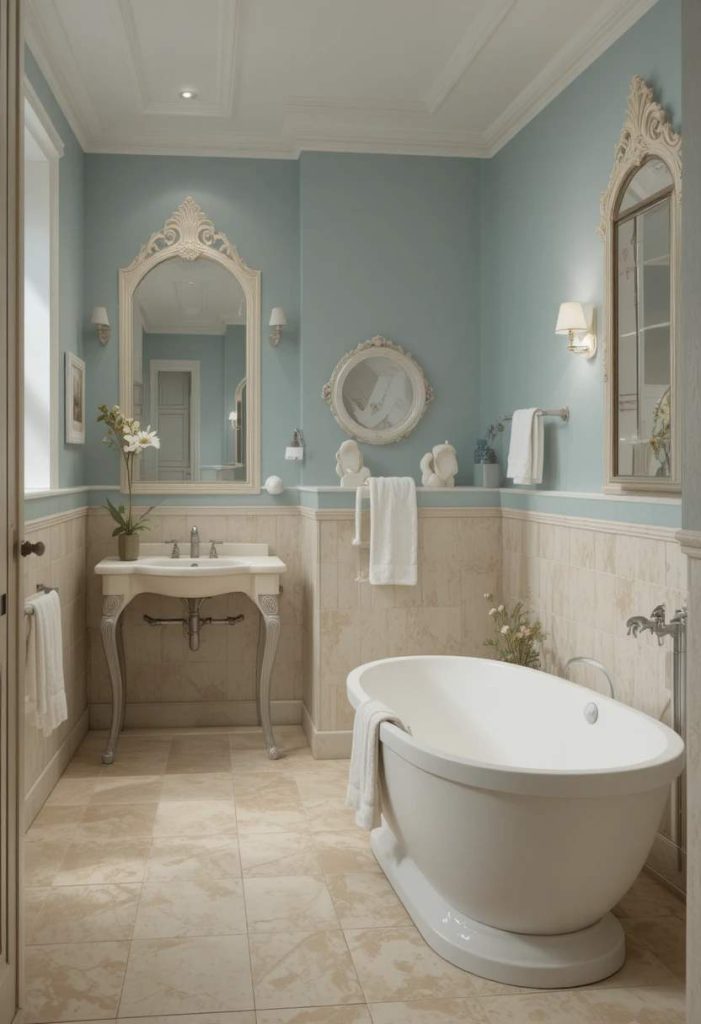 Pair Blue With Warm Neutrals