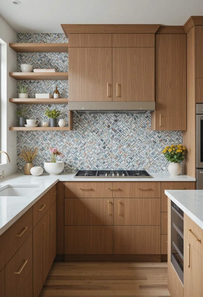 Add a Statement Backsplash
