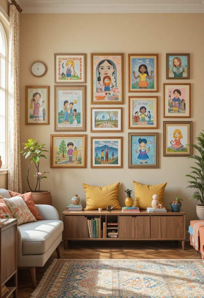 Display Kids' Artwork
