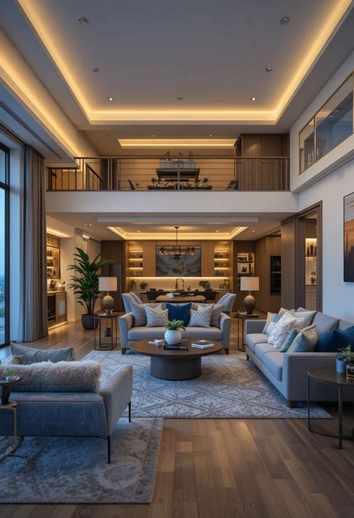 Add Warmth With Layered Lighting