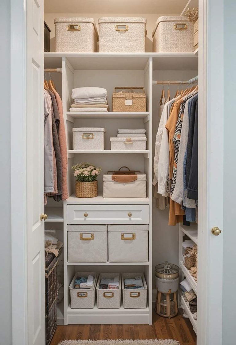 Reach-In Closet Design and Layout Ideas
