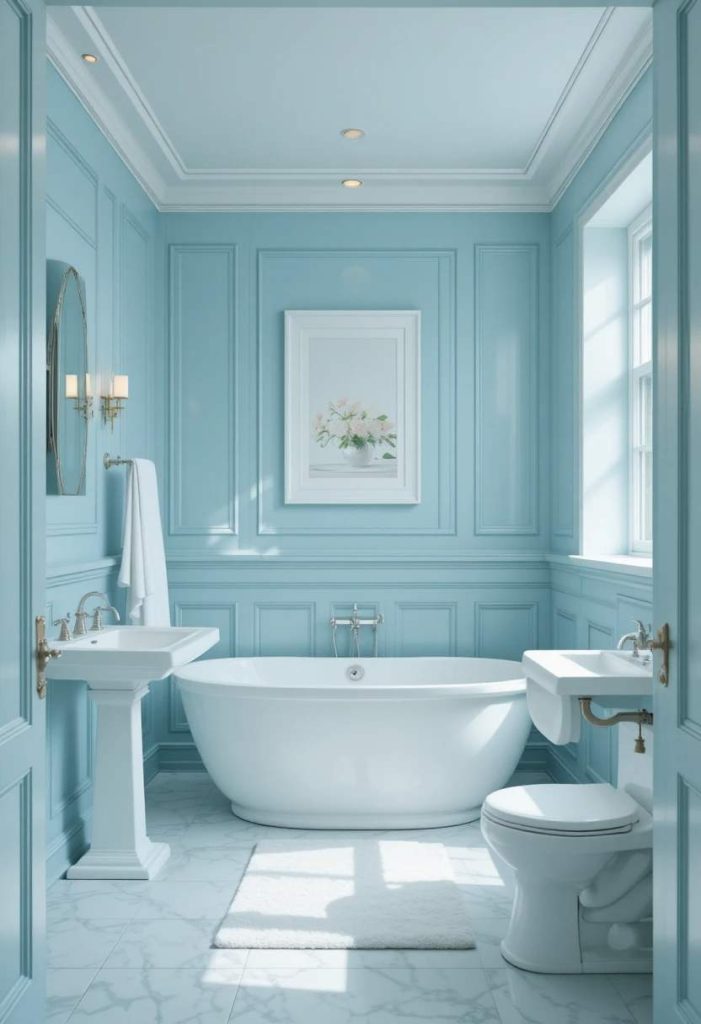 Pair Blue With Crisp White