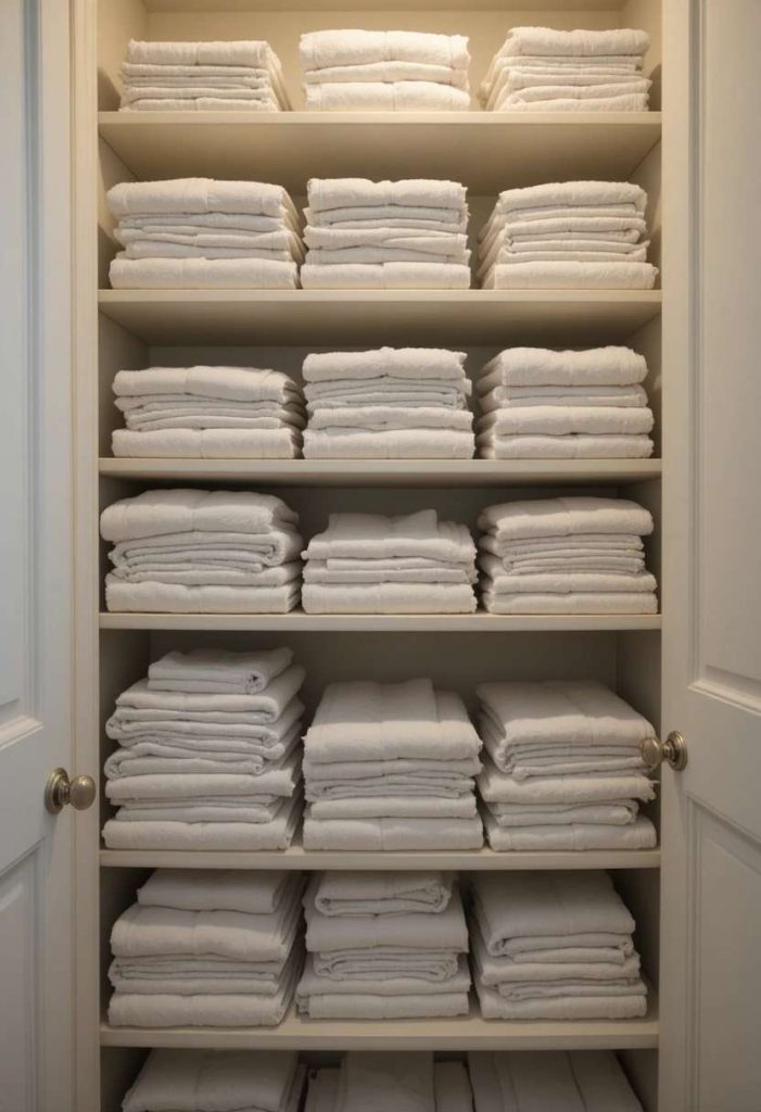 Fold Towels the Same Way