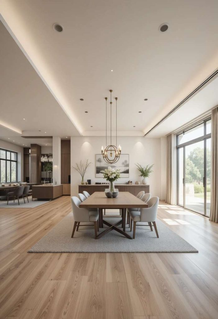 Keep the Flooring Continuous