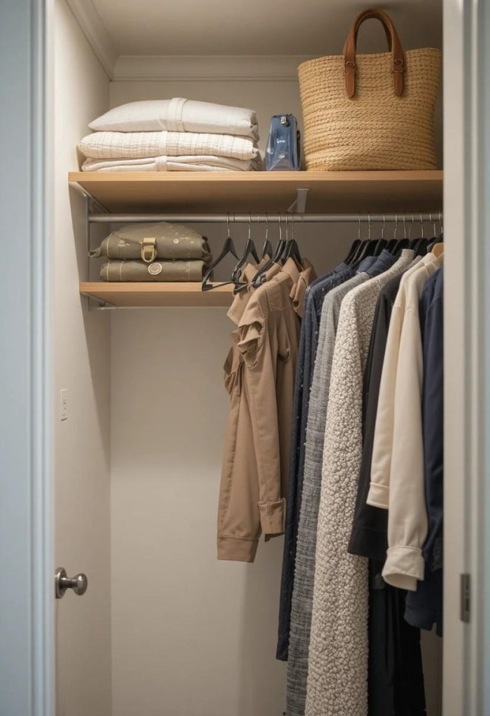 Add a Shelf Above the Rail