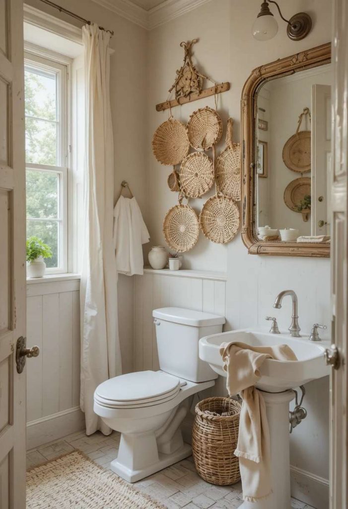 Add a Woven Basket Display