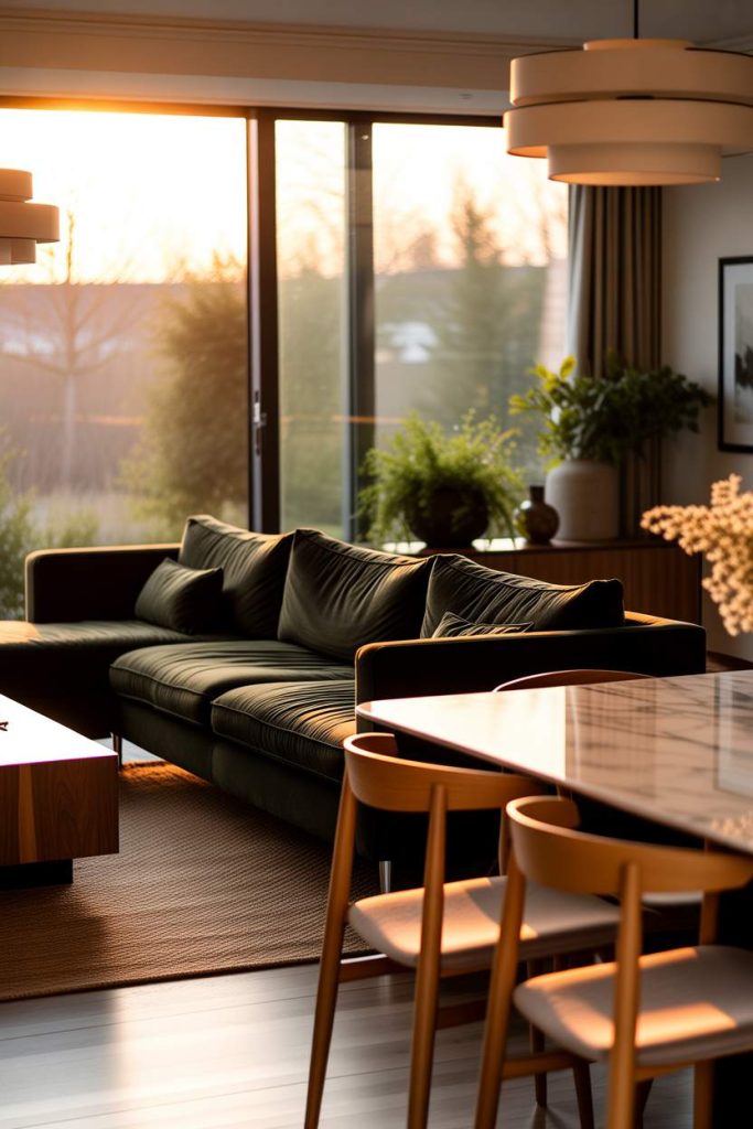 Use a Sofa to Divide the Space