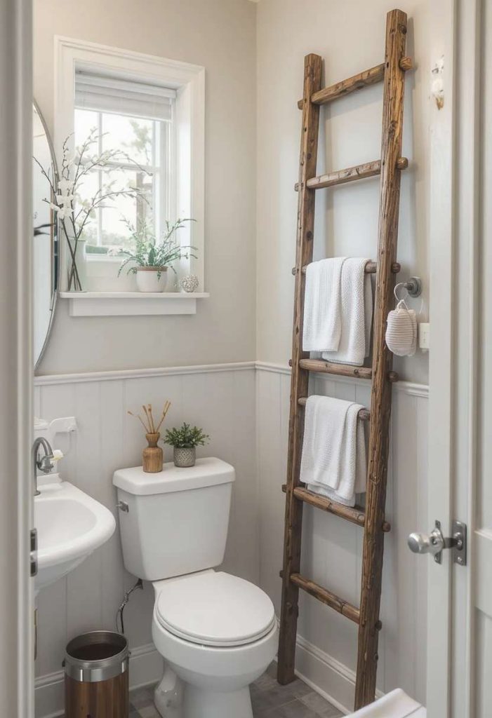 Hang a Simple Wooden Ladder