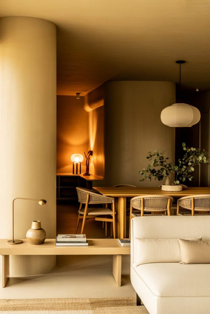 Add a Console Table Behind the Sofa