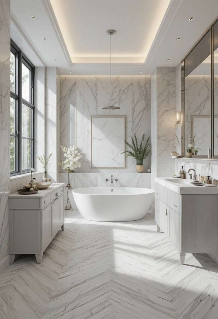 Try a Herringbone Layout