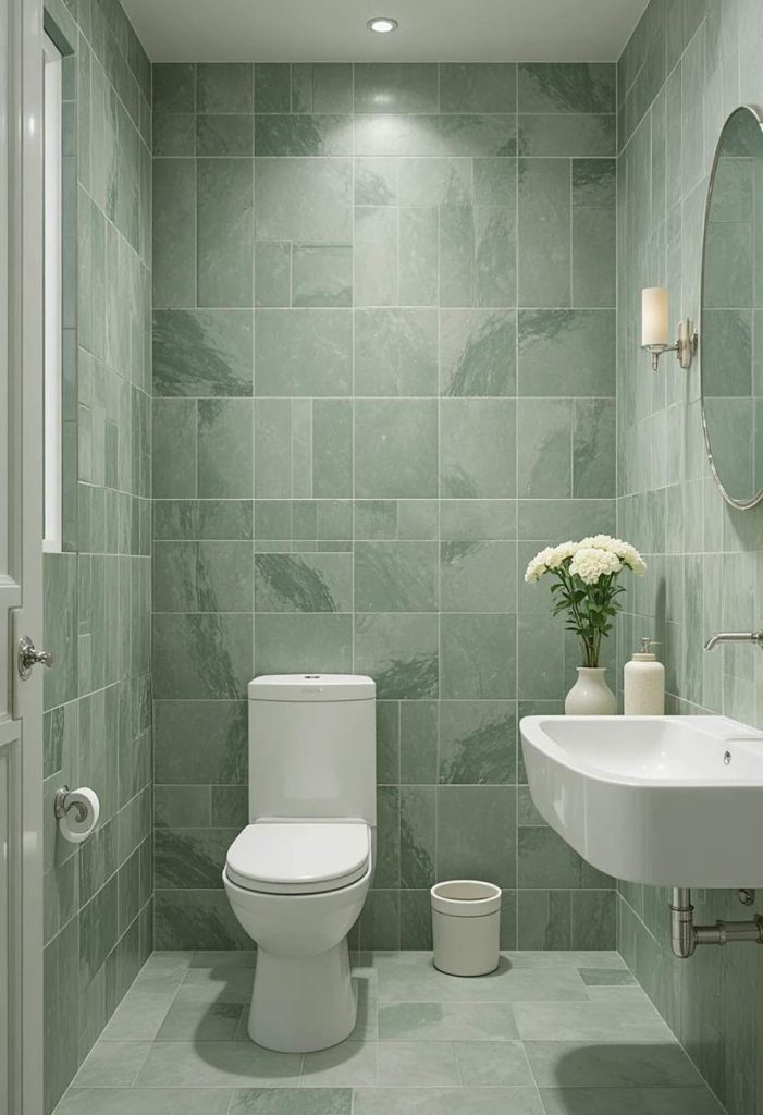 Try Sage Green Tiles