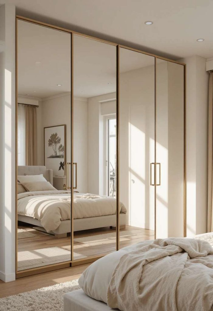 Add Mirrored Doors