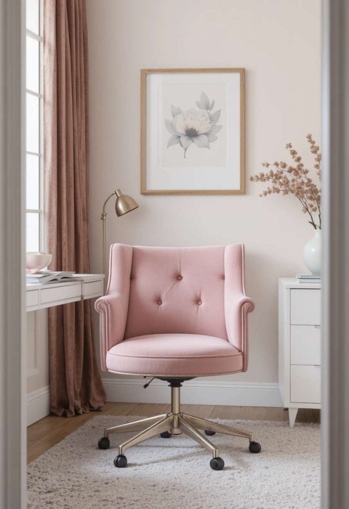 Add a Chic Office Chair