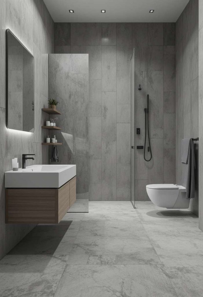 Go for Concrete-Look Tiles
