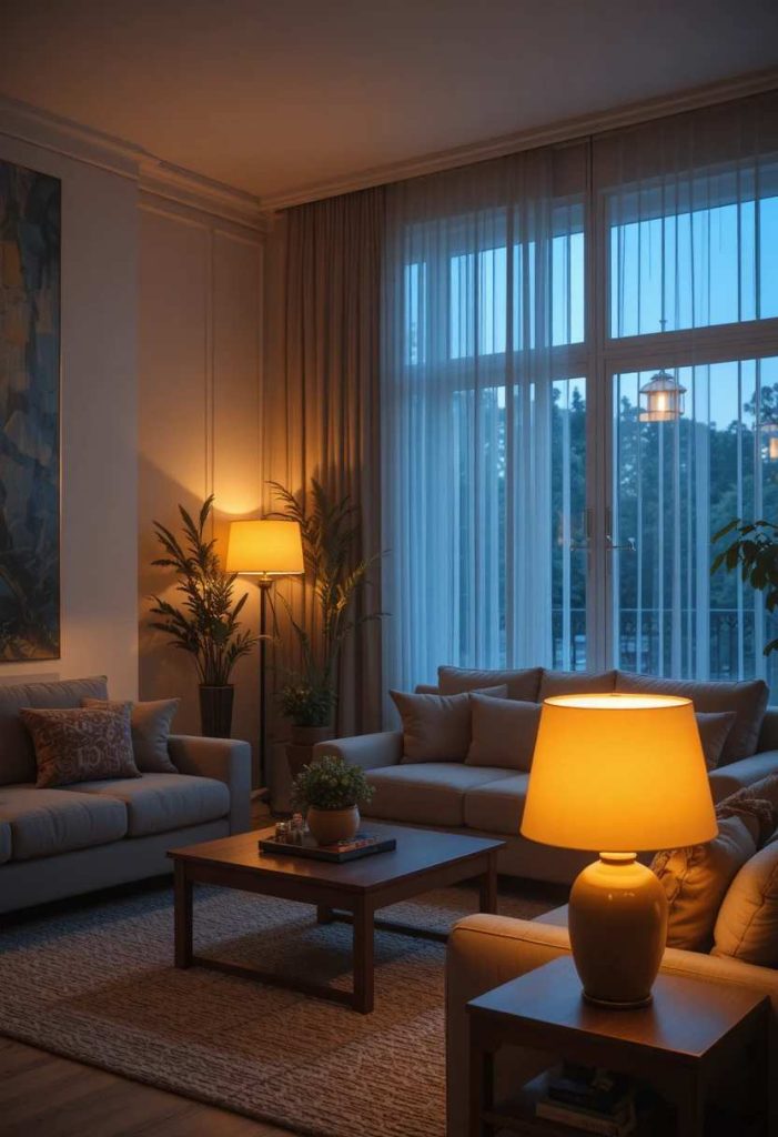 Layer in Cozy Lighting