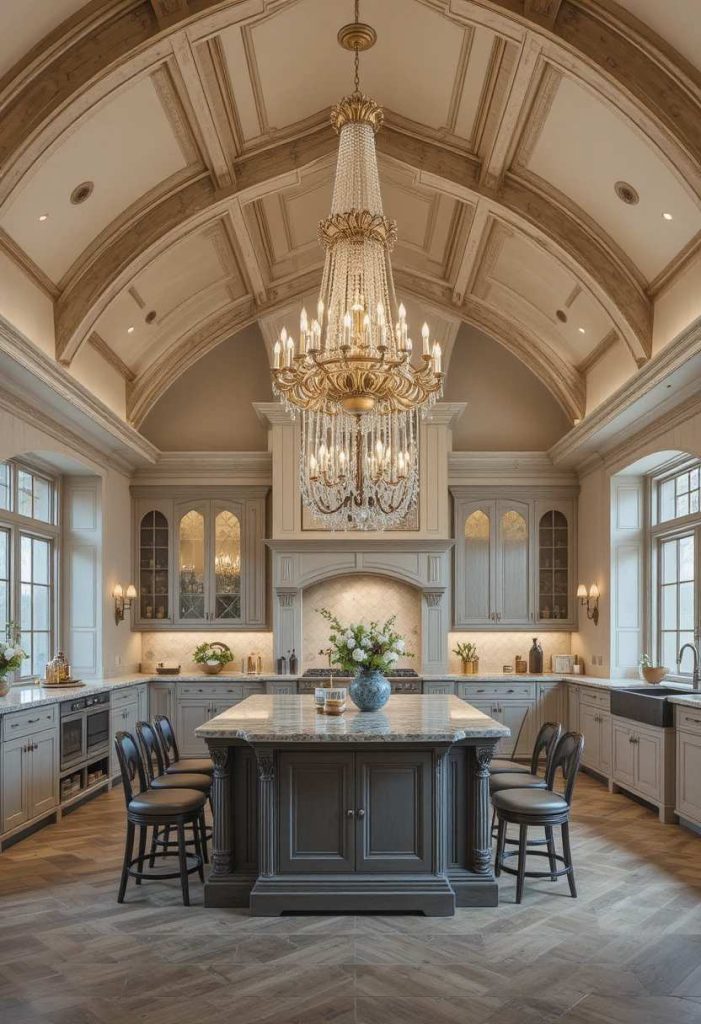 Add a Dramatic Chandelier