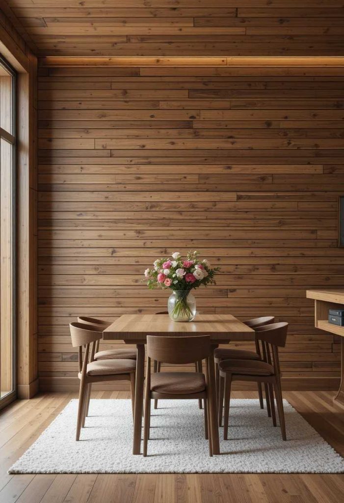 Use Warm Wood Cladding