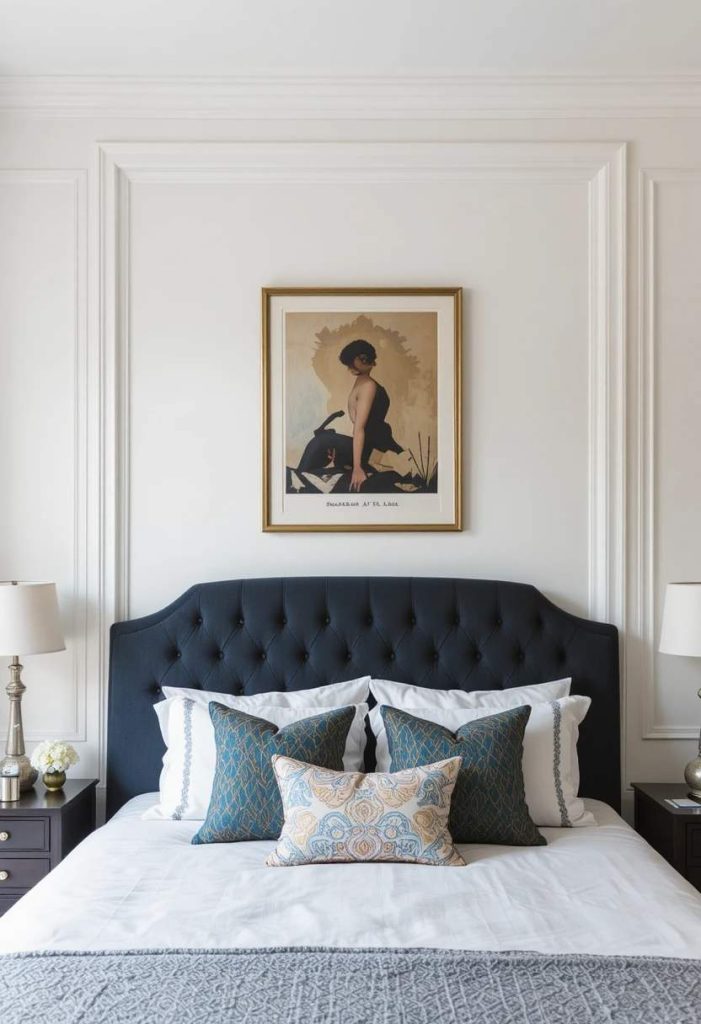 Add Art Above the Bed